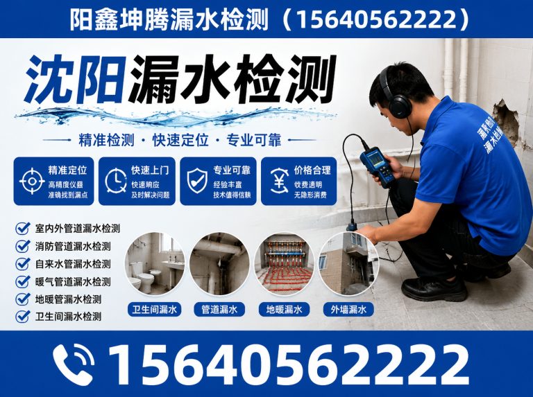 山西沈阳漏水检测展示图
