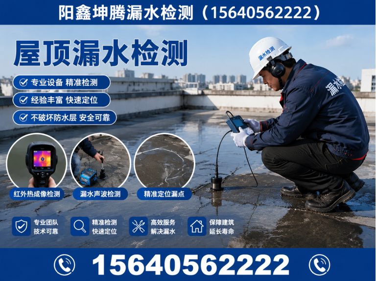 山西屋顶漏水检测展示图