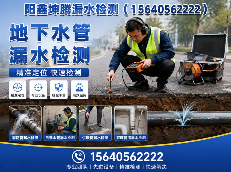 山西阳鑫坤腾漏水检测展示图
